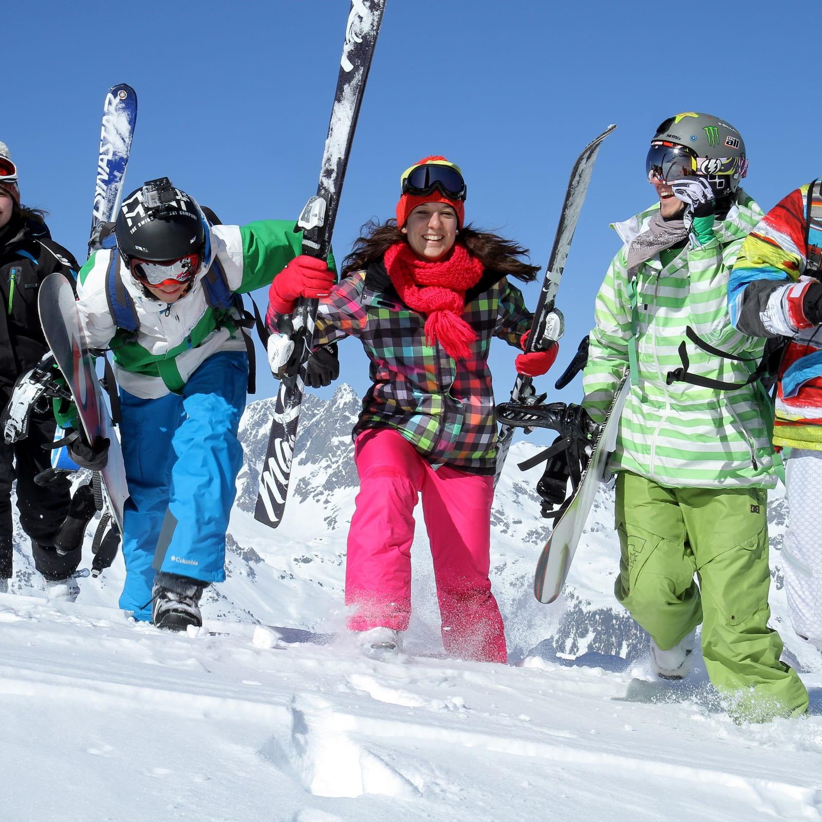 Ski- eller snowboardpakke Mini