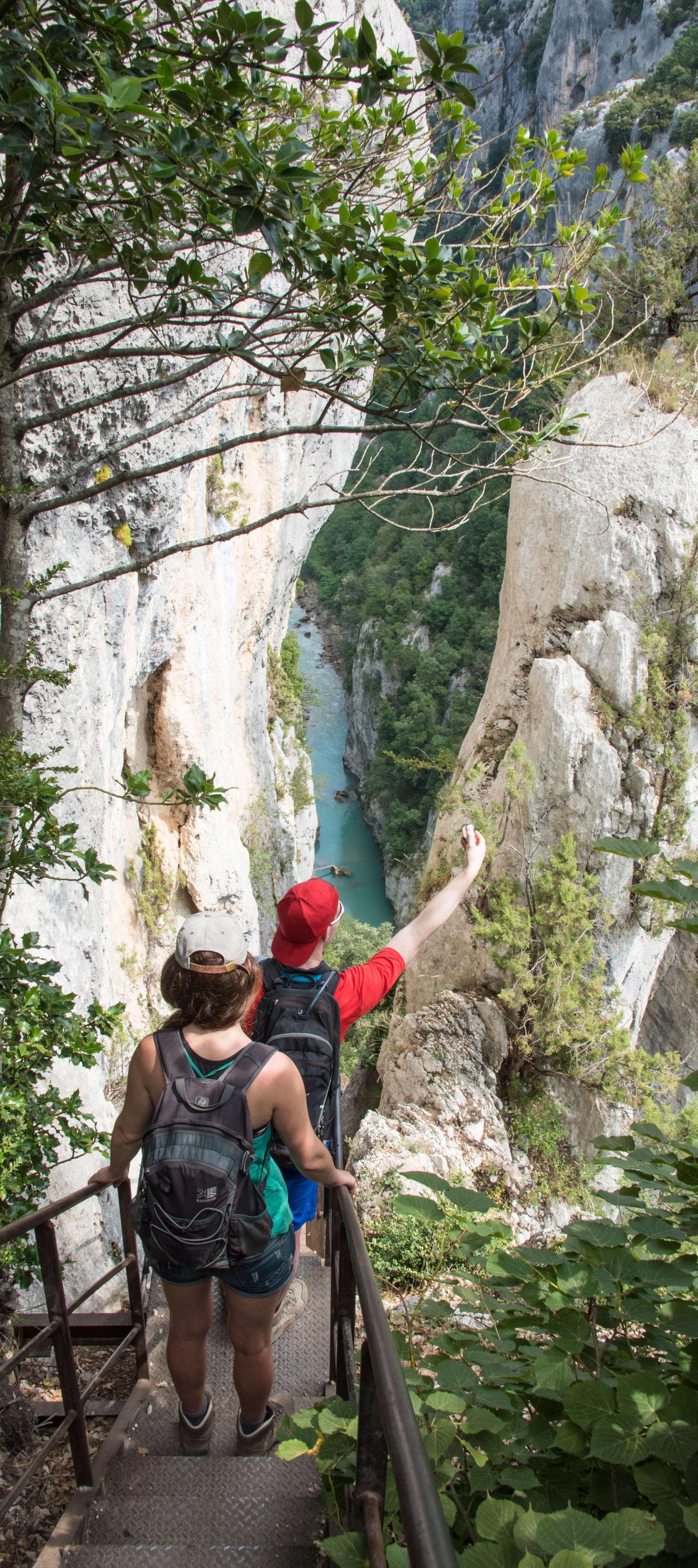 Bjergsport i Le Verdon