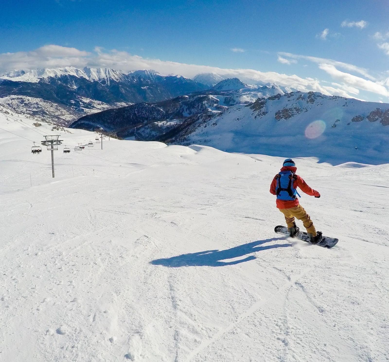 Snowboardpakke Halvtid