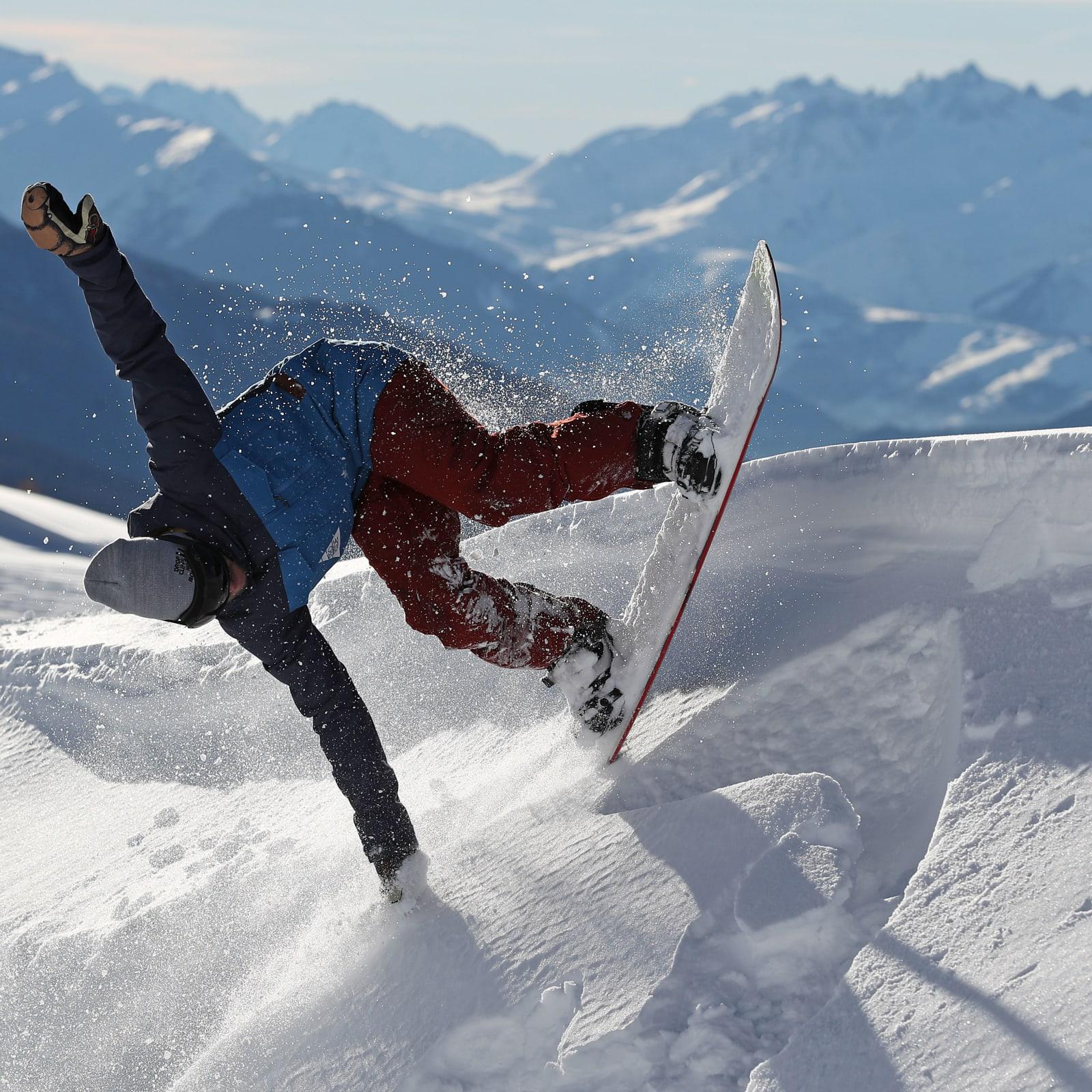 Freestyle ski eller snowboard for øvede