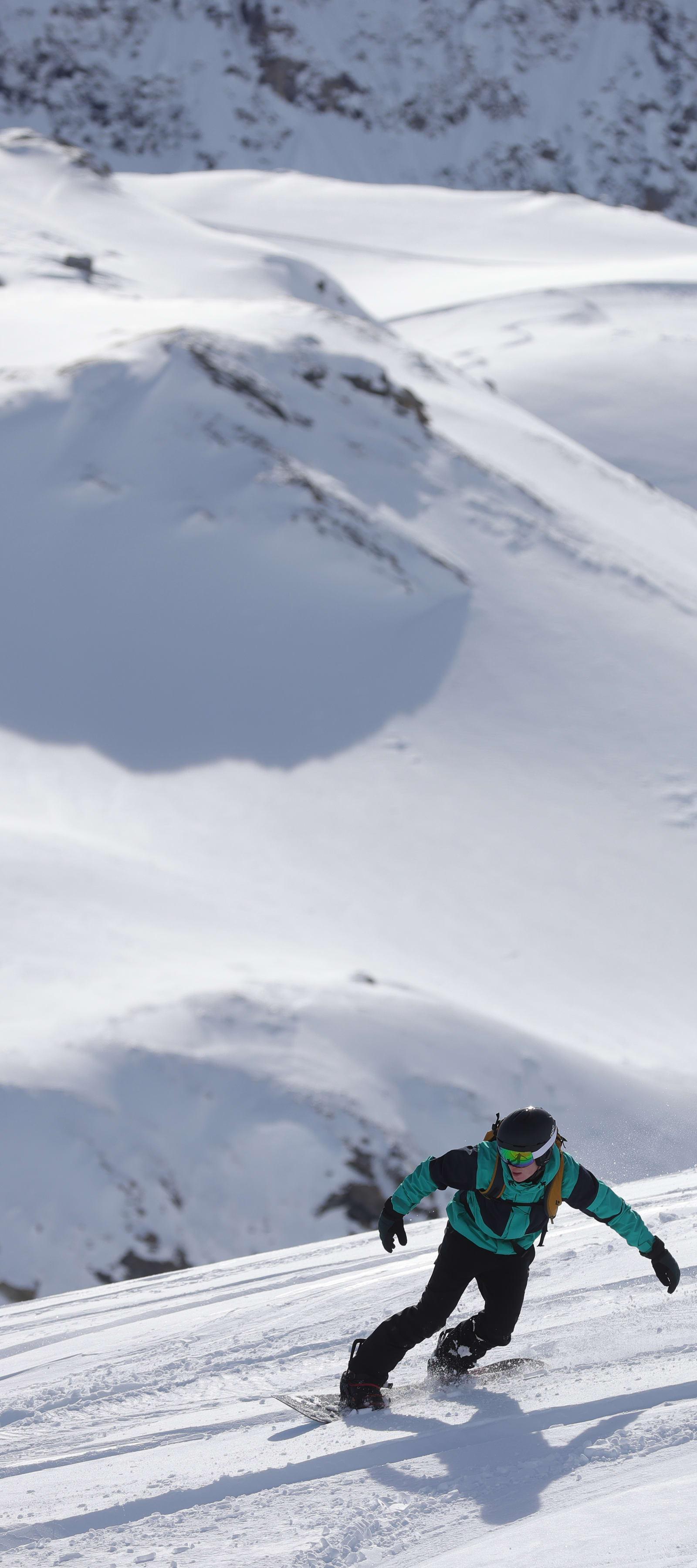 Opdag off-piste snowboarding