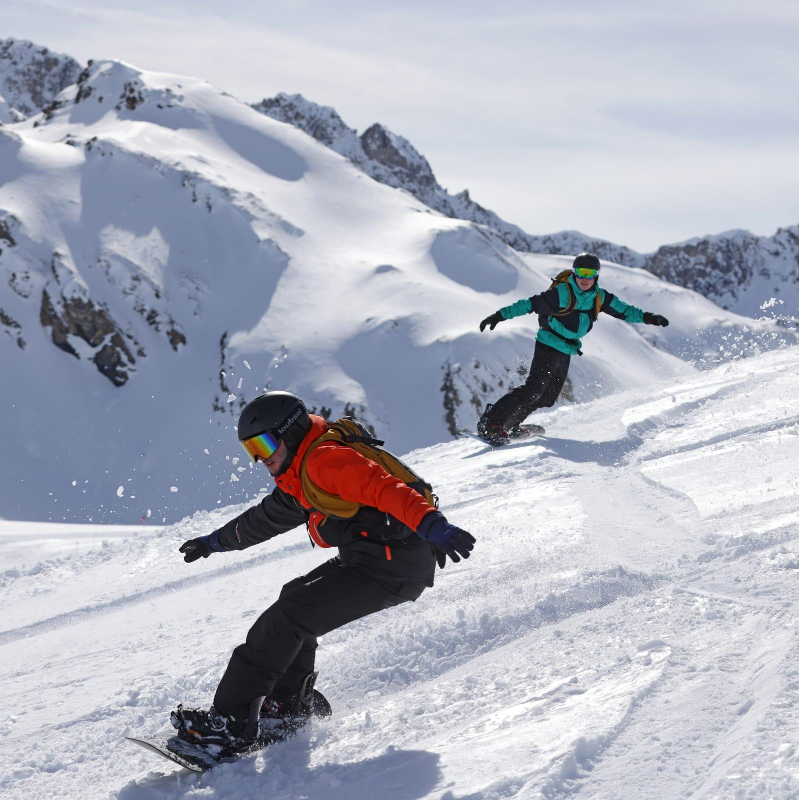 Snowboard pakke Halvtid